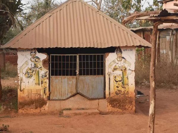 A house for a voodoo altar.