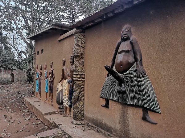 Decoration on the nunnery of Abomey