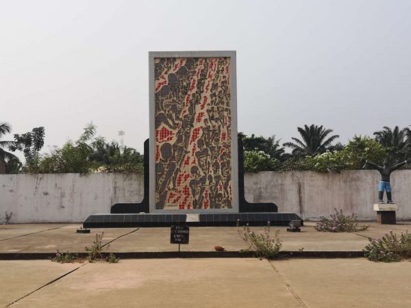 Mass grave of slave trade of Benin