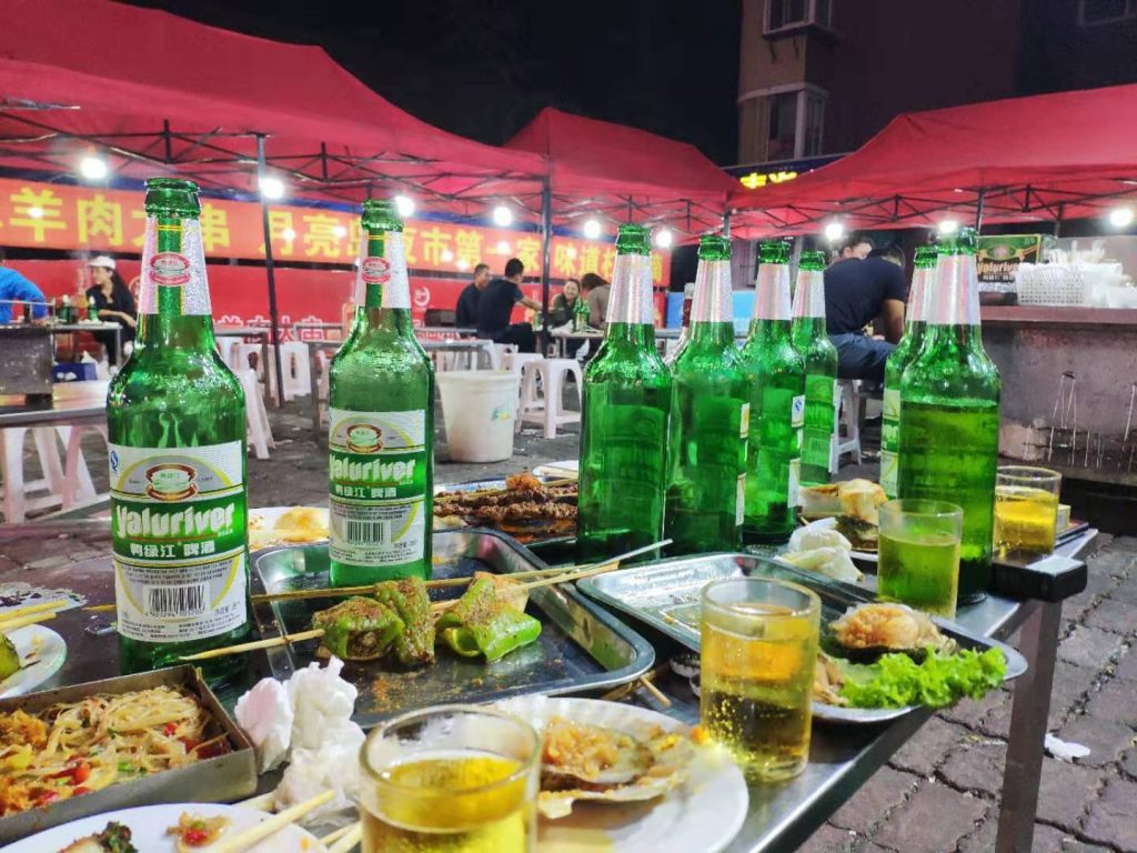 Barbecue in Dandong 