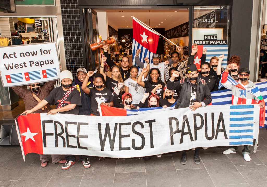 Free West Papua protest