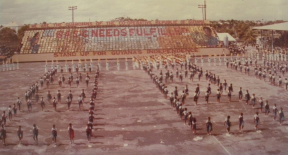 Guyana mass games performance