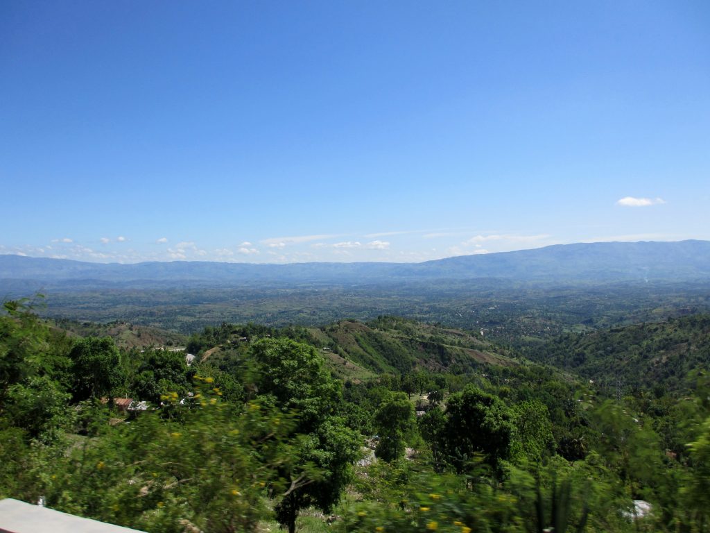 Landscape of modern Haiti, Saint Dominigue at the time of the Haitian revolution.