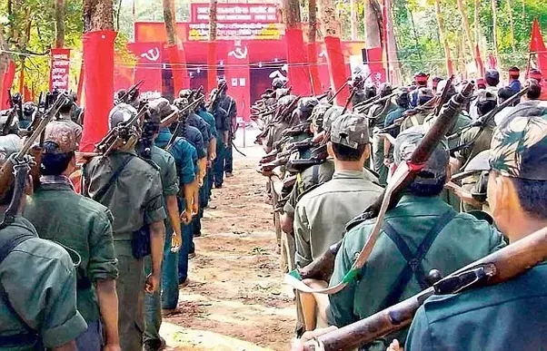 Naxalite guerrillas