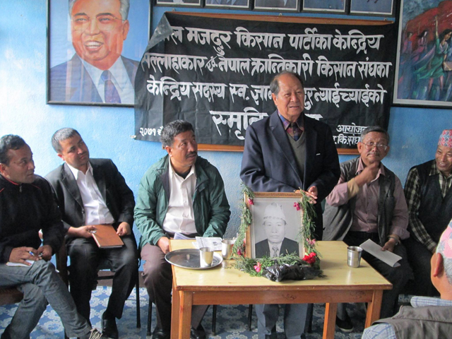 Nepali Workers Peasants Party, which embraces what is Juche.