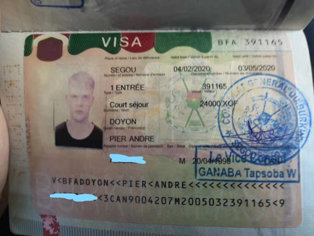 Burkina Faso Visa