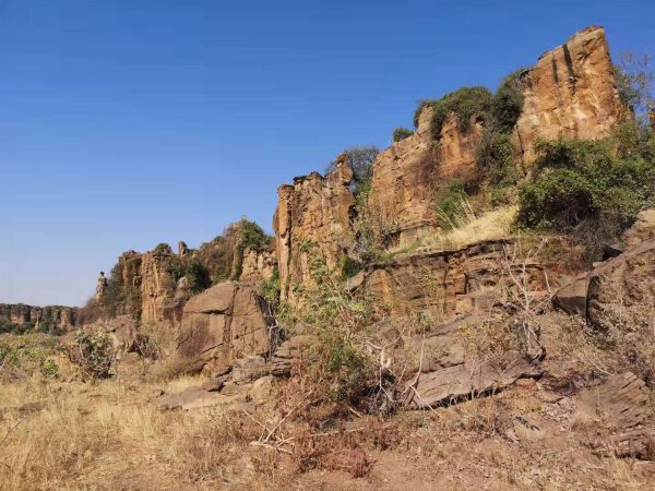 scenery of Dafra rockscape