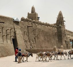 The ancient city of Timbuktu