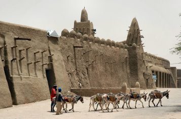The ancient city of Timbuktu