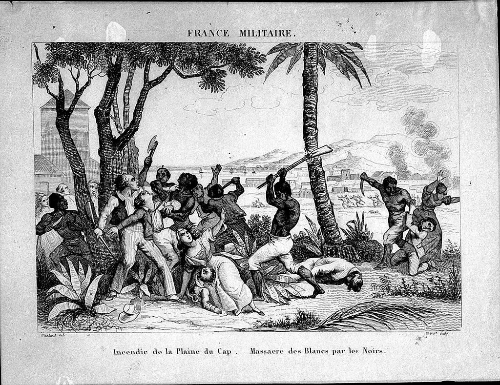 1791 slave rebellion at the start of the Haitian revolution.