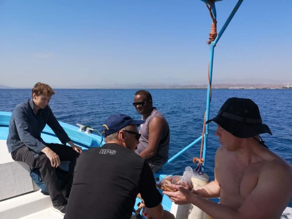Visiting the Dahlac Archipelago as part of a tour of Eritrea 2020