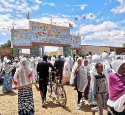A religious festival in Asmara, capital of Eritrea