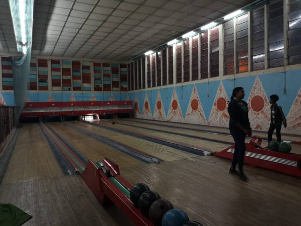 The bowling alley of Asmara, in Eritrea