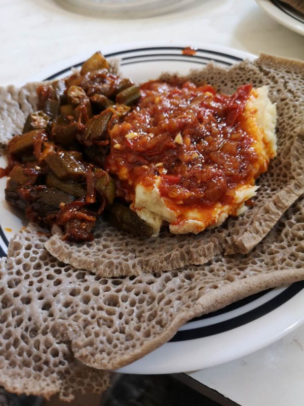 Eritrean food in Asmara