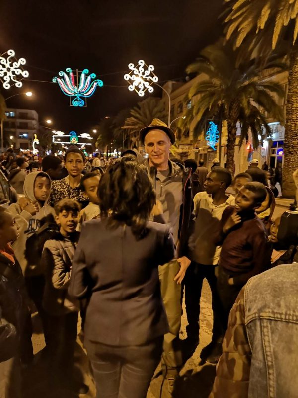 Walking in the streets of Asmara as part of a Eritrea tour 2020 and 2021