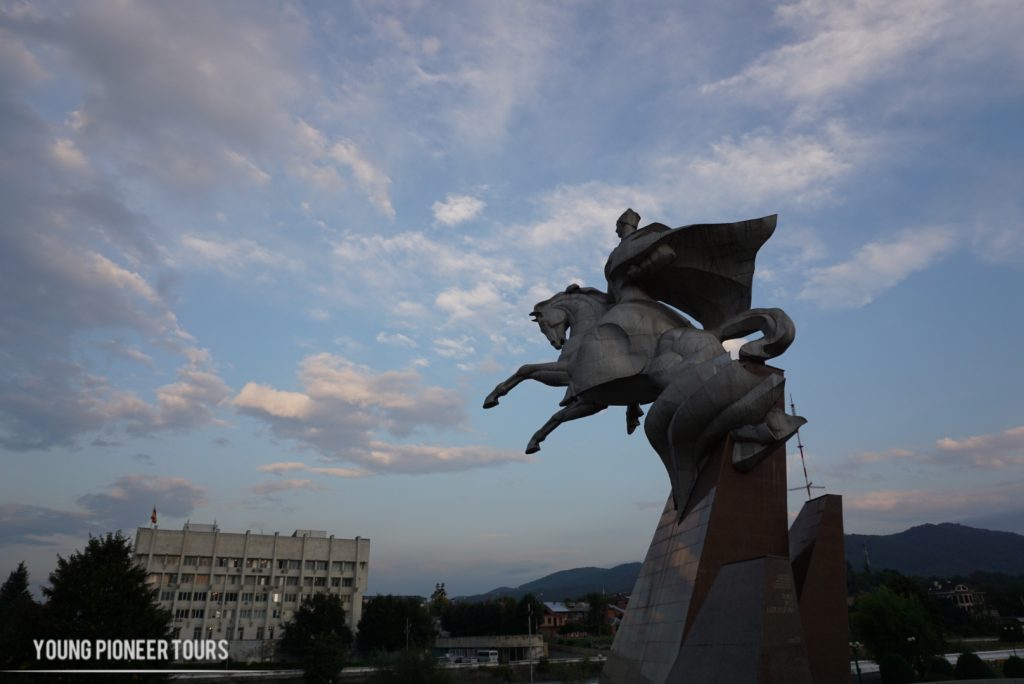 South Ossetia statue