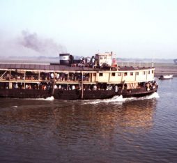 A paddle steamer of Bangladesh