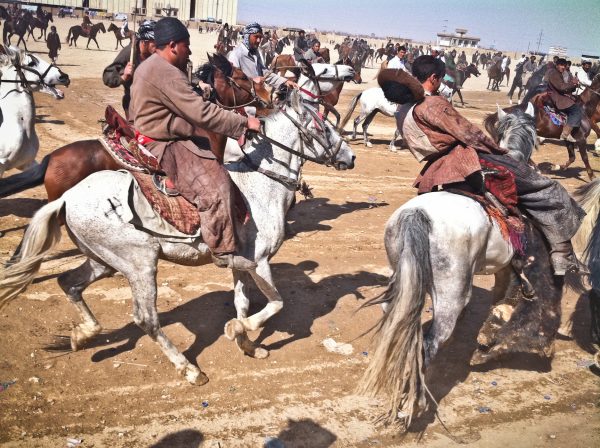 Buzkashi Match in Mazar e Sharif