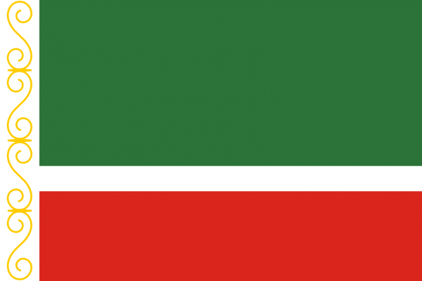 Current flag of the Chechen Republic