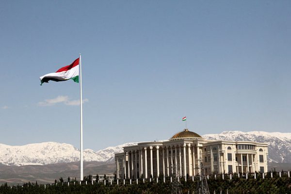 The flagpole in Dushanbe, Tajikistan, the world's second tallest.