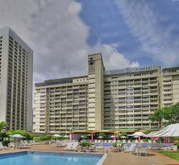 A view of Hotel Alba, previously the Hilton of Caracas, in Venezuela