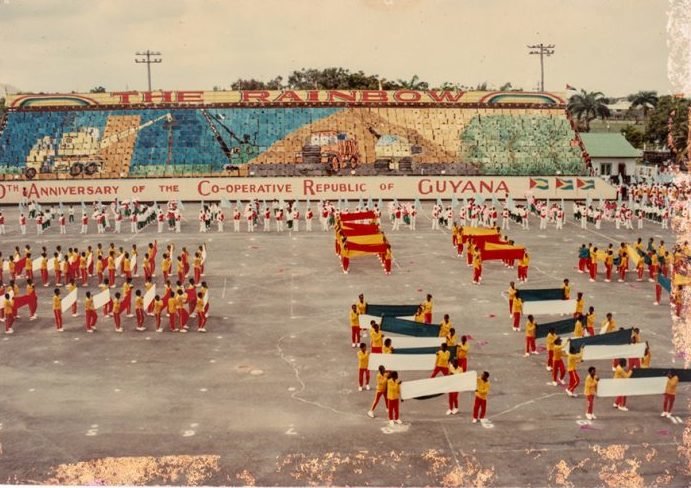 20th anniversary Guyana mass games