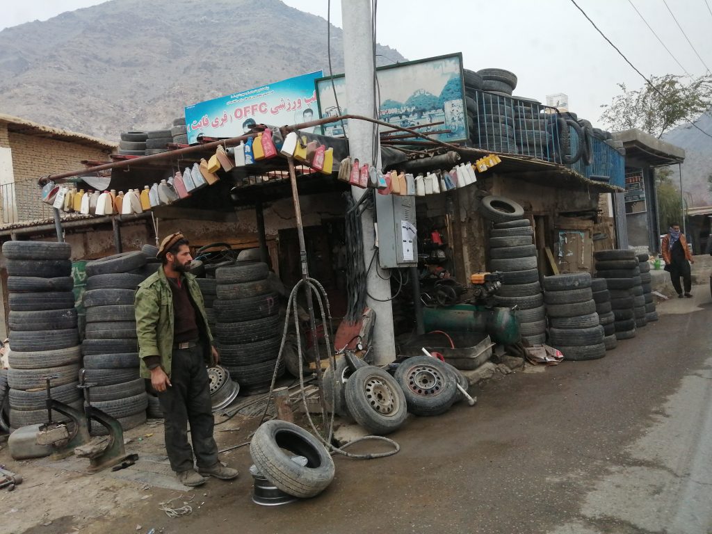 A market in the panjshir valley