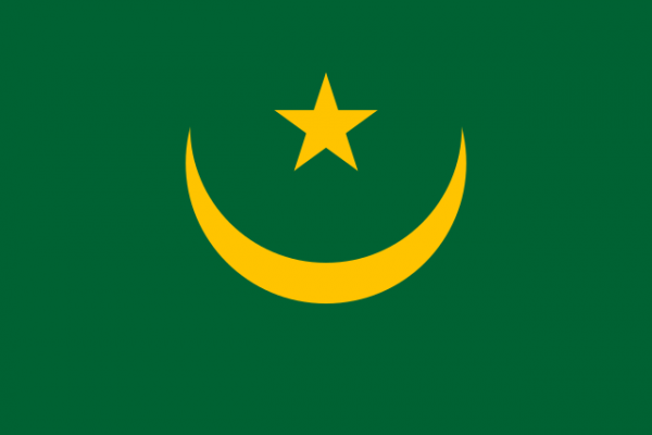 The old flag of Mauritania