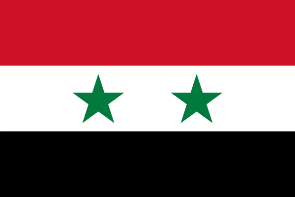 Flag of the United Arab Republic الجمهورية العربية المتحدة
al-Jumhūriyyah al-'Arabīyah al-Muttaḥidah