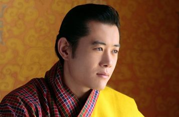 King Jigme Khesar Namgyel Wangchuk the current king of Bhutan