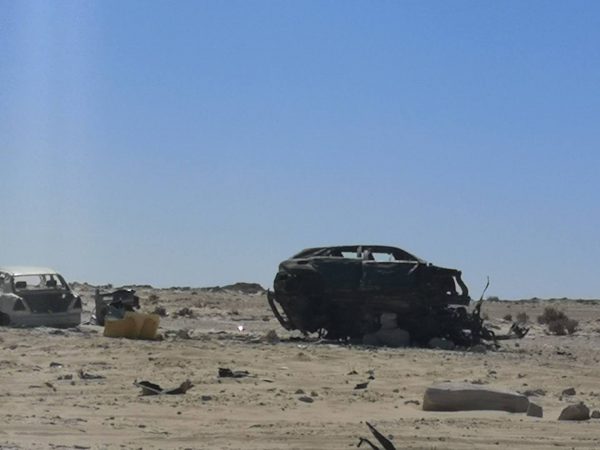 The border between Mauritania and Western Sahara