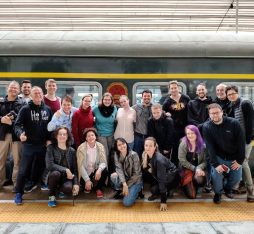 Taking a Korean train trip