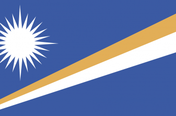 The flag of the Marshall Islands Flag