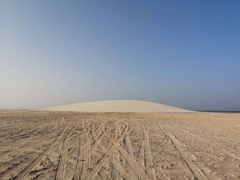 The White Dune of Dakhla amongst things to do in Western Sahara