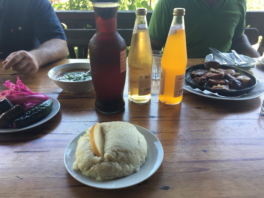 A sampling of the food of Abkhazia