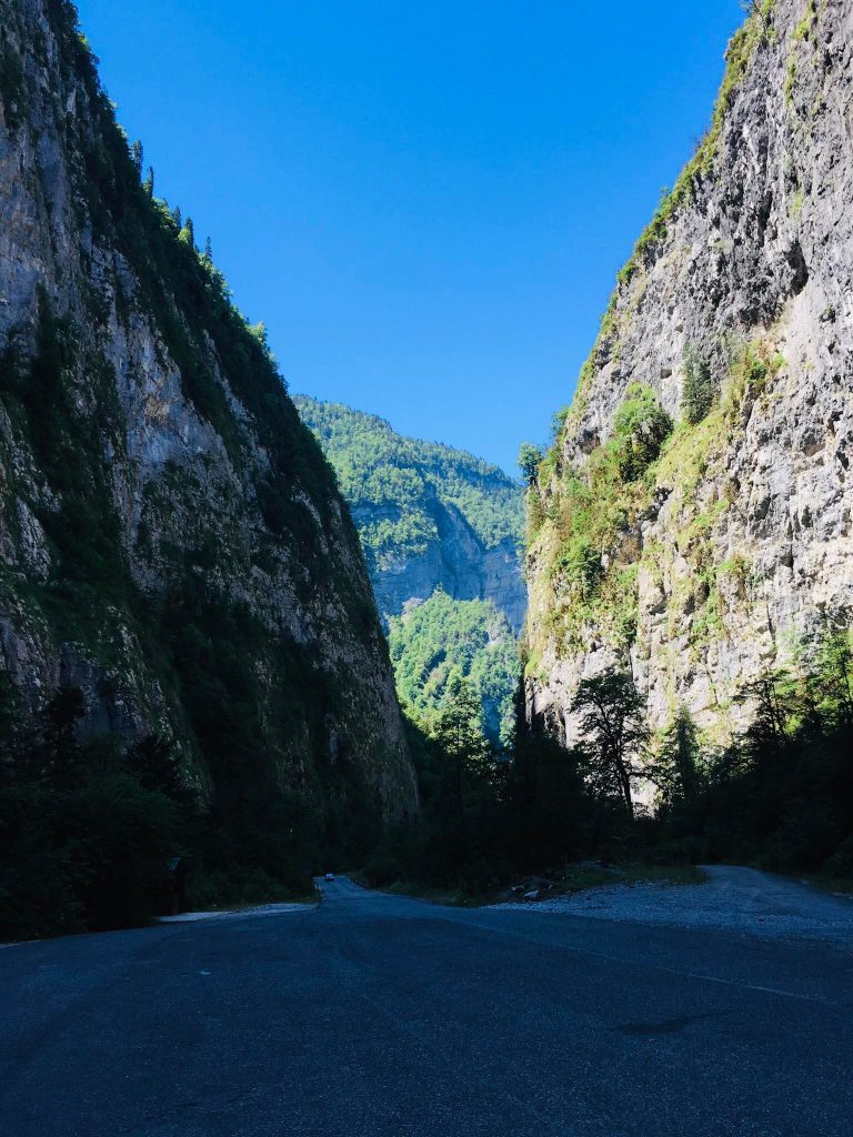 The roads of Abkhazia