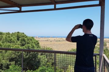 Enjoying the view of Cyprus