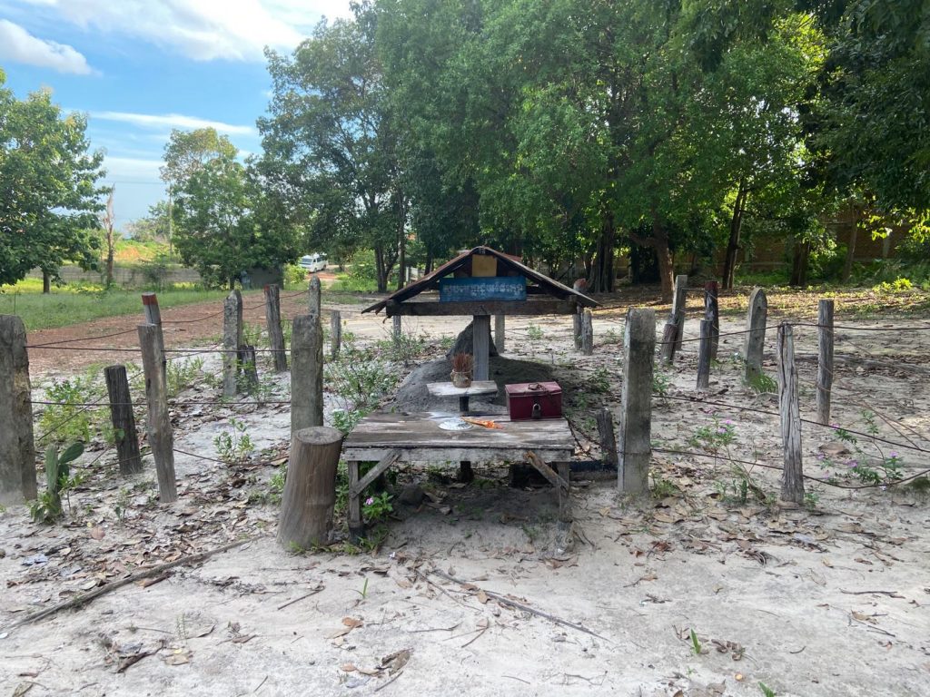 Pol Pot's grave