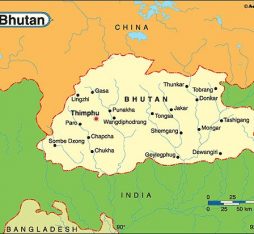 Maps of Bhutan