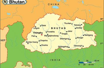 Maps of Bhutan