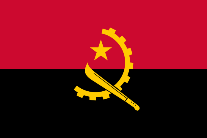 Angola Weapon Flag