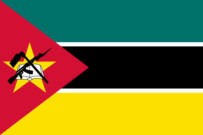 Mozambique weapon flag