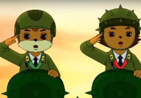 Squirrel and Hedgehog: North Korean Cartoons — Young Pioneer Tours