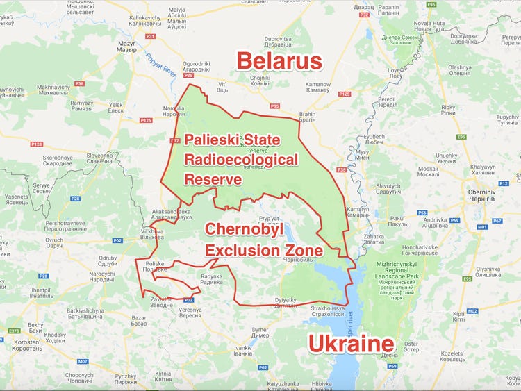 Maps of Chernobyl — Young Pioneer Tours