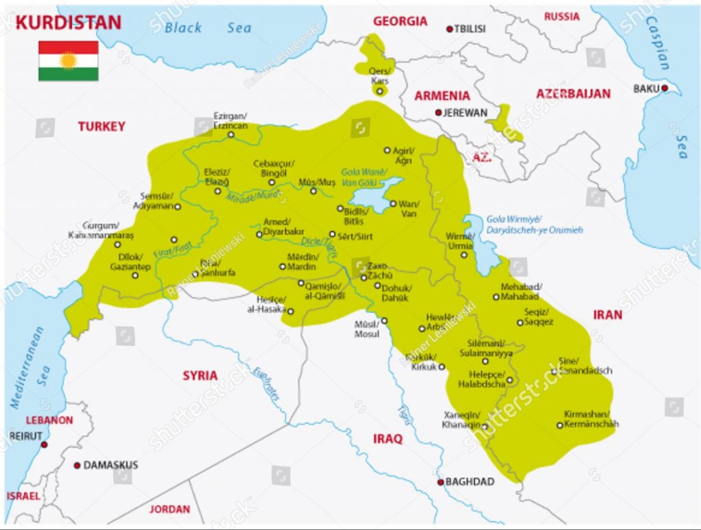 Maps of Iraqi Kurdistan — Young Pioneer Tours