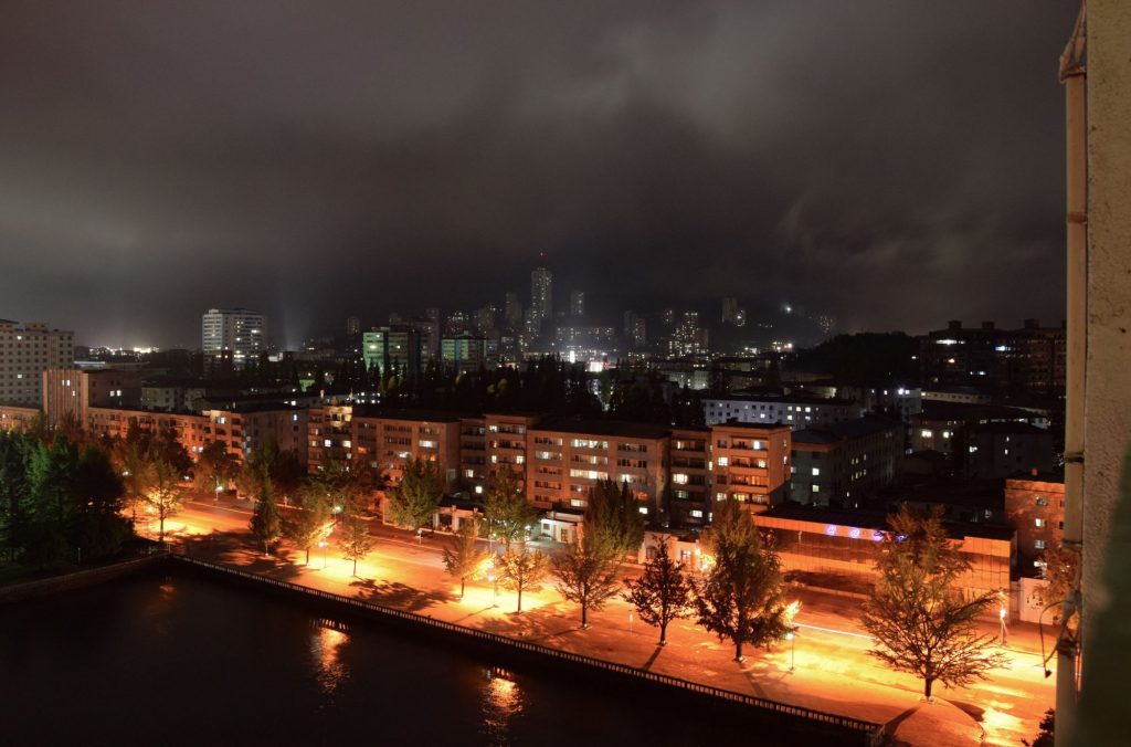 Songdowon Hotel evening shot