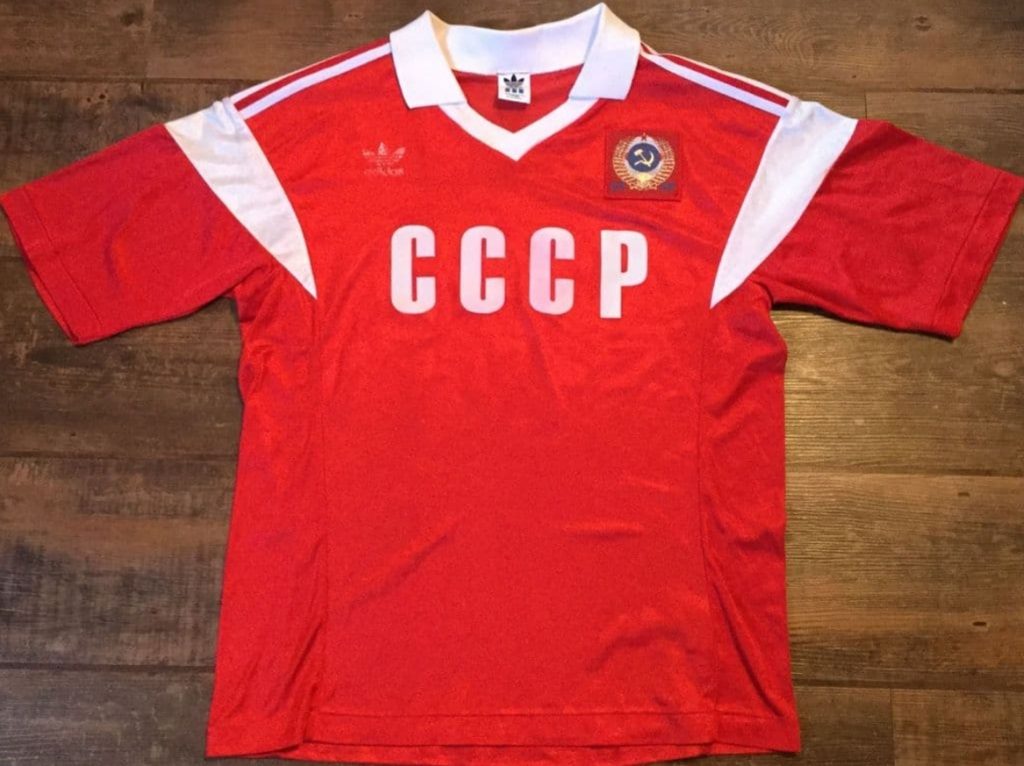 CCCP / USSR Home football shirt 1989 - 1991.