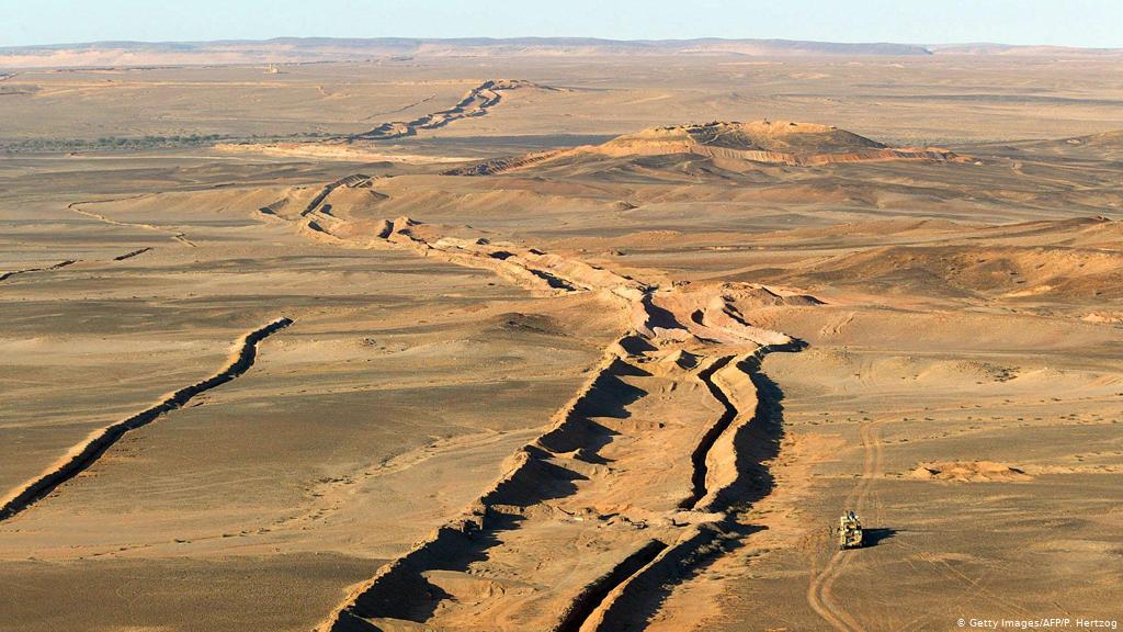 Western Sahara border wall