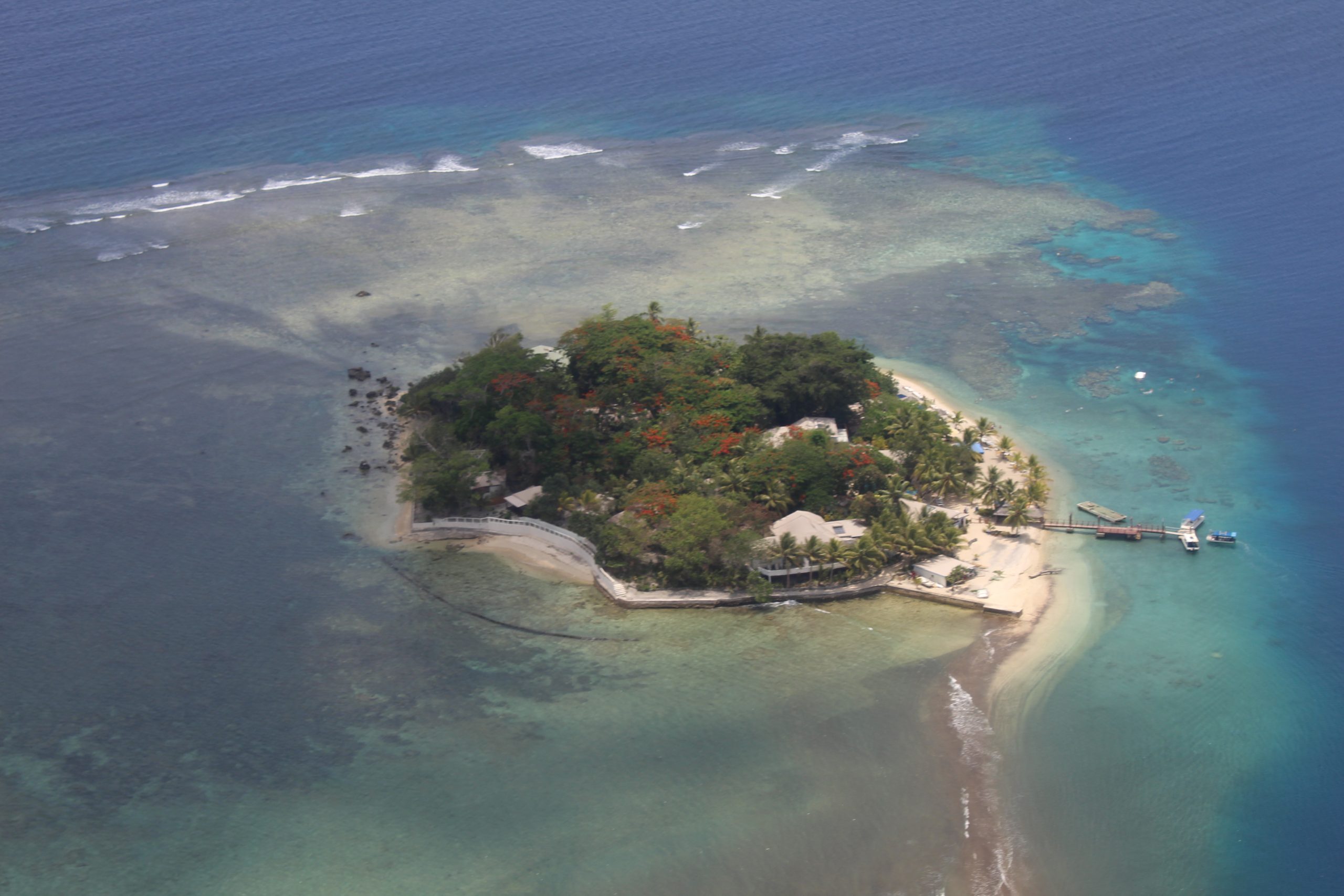 View from the Chopper- Vanuatu Tours 
