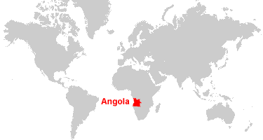 Angola World Map